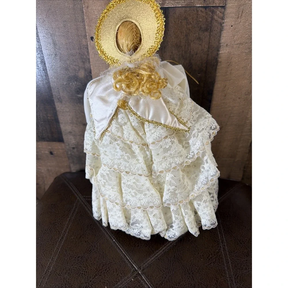 Madame‎ Alexander Angel Tree Topper  1990s Vintage Lace Special Ed Christmas New